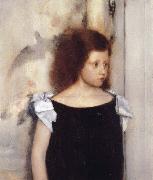 Fernand Khnopff, Portrait of Gabrielle Braun